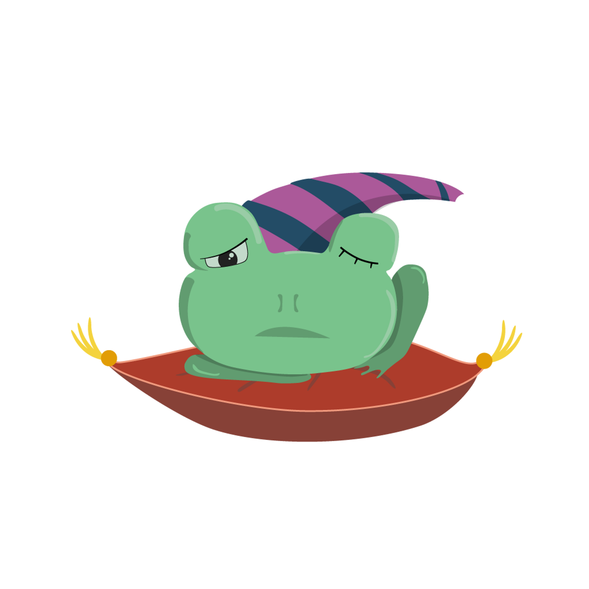 Sleeping Frog Logo